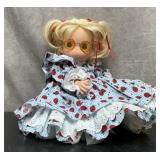 Precious moments doll 20 inches vinyl