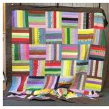 VTG colorful quilt