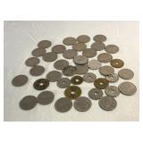 Foreign coins