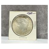 1925 Silver peace dollar