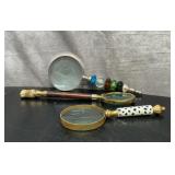 3 Fancy magnifying glasses 11