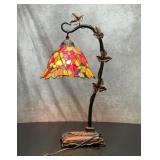Stained glass style decorator, lamp, 24 