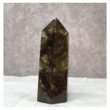 Dark natural clear, smoky quartz crystal 2.5
