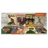 VTG magazines, movie stars, pro football, & MAD