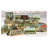 Nc postcards VTG lg group