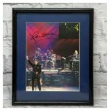 Paul McCartney autographed photo framed 13 x 16