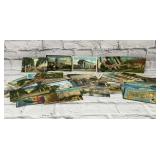 Large group of postcards North Carolina addresses