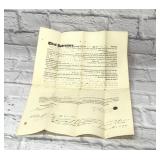 1849 indenture contract, Alamance county NC