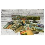 Vintage postcard group