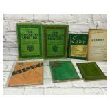 Antique paperback books