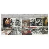 Huge group celebrity autographs