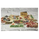 Antique stamps group