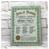 Gold bond carbon paper, Rochester, New York
