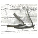 2 antique razors, Torrey, Jos. Rogers