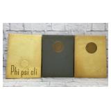 3 Elon College annual yearbooks 1946 1947 and 1949