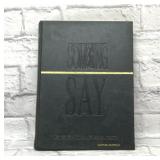 1991 WHS something to say book ANNUAL