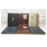 6 Burlington NC high school 1940s annuals