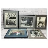 5 celebrity photos with autographs