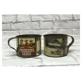 VTG PONDEROSA TIN CUPS NEVADA USA