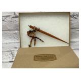 Handcrafted hairpin from Willow Oak studio