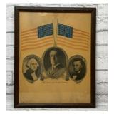 The stars and stripes forever patriotic poster