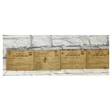 WM BOYD WAR RATION BOOKS