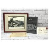 Enola Gay signed photo and book with COA