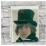 George HARRISON autographed photo