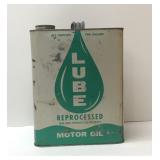 LUBE MOTOR OIL TIN 11''