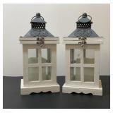 2 Candle Lanterns 11''