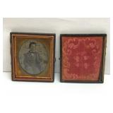 1800's Daguerreotype young man 4x3''