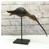 Metal Shorebird decoy 11''
