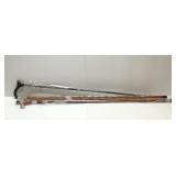 3 BRAND NEW CUSTOM MADE CANES 35''