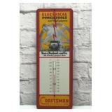 Craftsman tin thermometer 16''