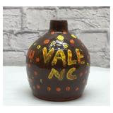 Dale Costner pottery jug, Vale NC 6''