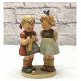 1962 Goebel lg Hummel 'Knitting Lesson'' 7''