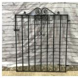 Wrought iron garden gate 33x42