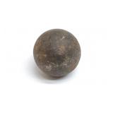 2.5' antique cast-iron cannonball