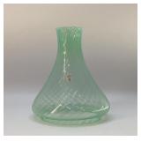 FENTON VTG SWIRL GLASS SHADE 8''