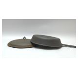 Cast iron skillet with lid 10.5''