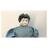 Antique German China head doll 13''