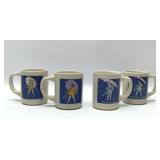 MORTON SALT COFFEE MUGS 4''