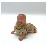 VTG wind up crawling baby, works 5''