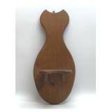 Wood oil lamp shelf 23''