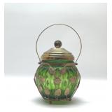 VTG musical biscuit jar 1950's 10''