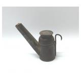 Antique Tin Miner 'teapot ' Lamp 4'
