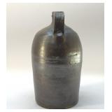 1827-1895 JD CRAVEN POTTERY JUG 11''