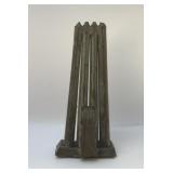 Antique candle mold 11''