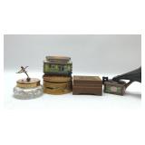 4 VTG music boxes
