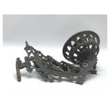 2 Antique oil lamp hanging brackets 11''